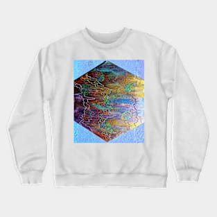 And The Graph Goes Hexagonal Crewneck Sweatshirt